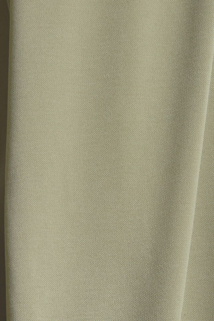 Pantalón culotte de felpa suave, LIGHT KHAKI, detail image number 1