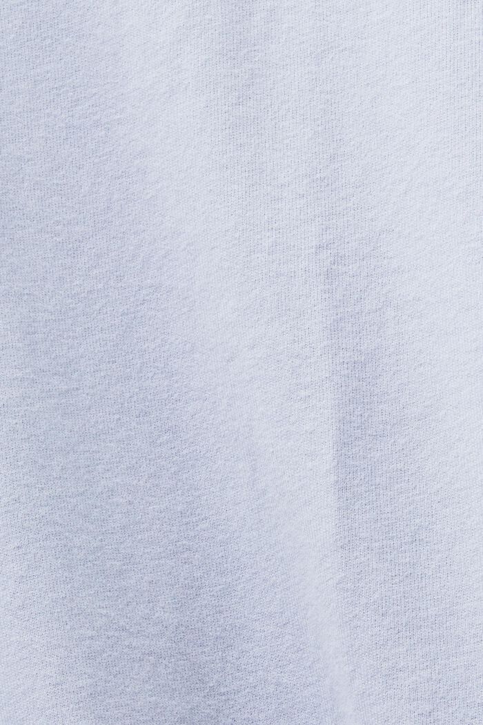 Camiseta de manga larga con cuello redondo, LIGHT BLUE LAVENDER, detail image number 5