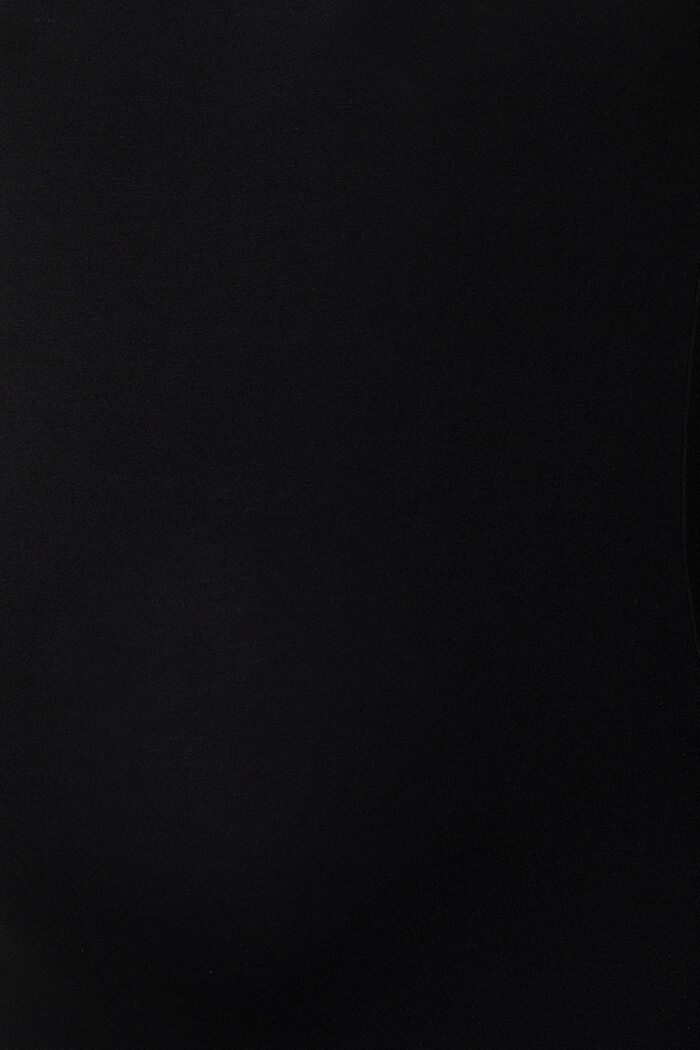 Top de tirantes en algodón elástico, BLACK, detail image number 3