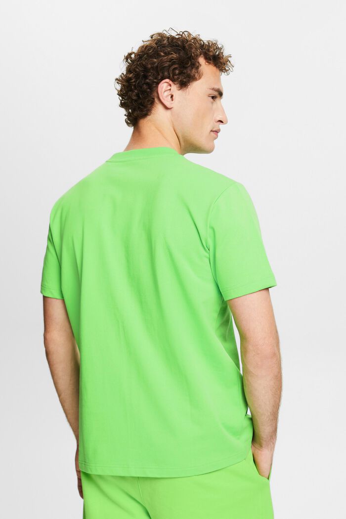 Camiseta de cuello redondo con logotipo, CITRUS GREEN, detail image number 2