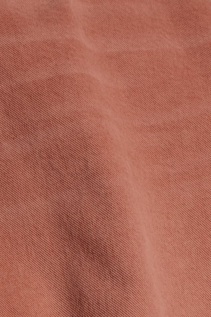 Pantalón tobillero de corte relajado con acabado de lavado, algodón ecológico, BLUSH, detail image number 4