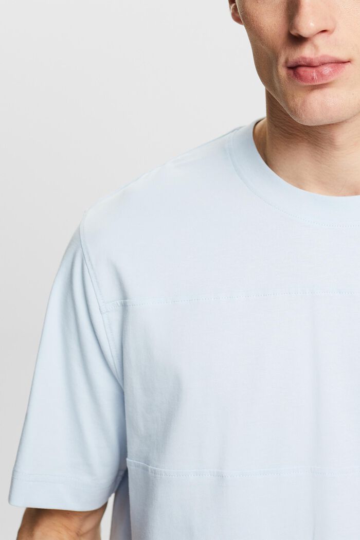 Camiseta de manga larga en algodón ecológico, LIGHT BLUE, detail image number 3