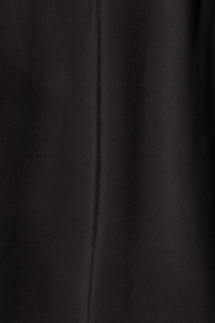 Falda midi con efecto cruzado, LENZING™ ECOVERO™, BLACK, detail image number 4