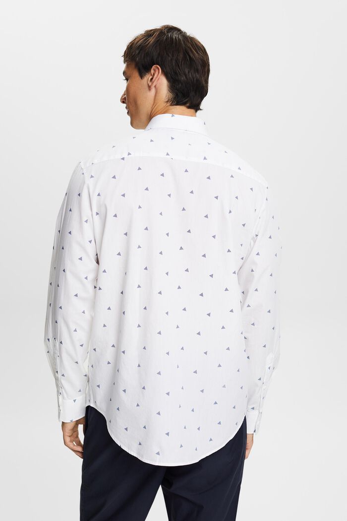 Camisa estampada, 100% algodón, NEW WHITE, detail image number 3