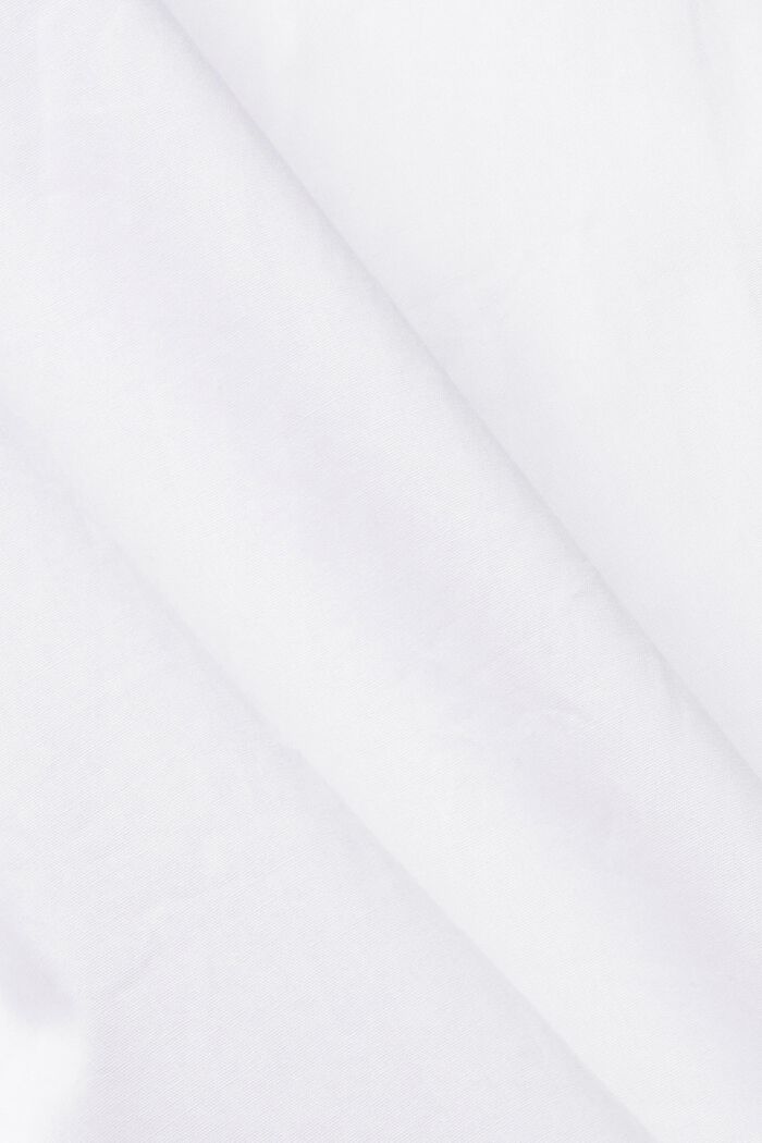 Camisa de algodón sostenible, WHITE, detail image number 1