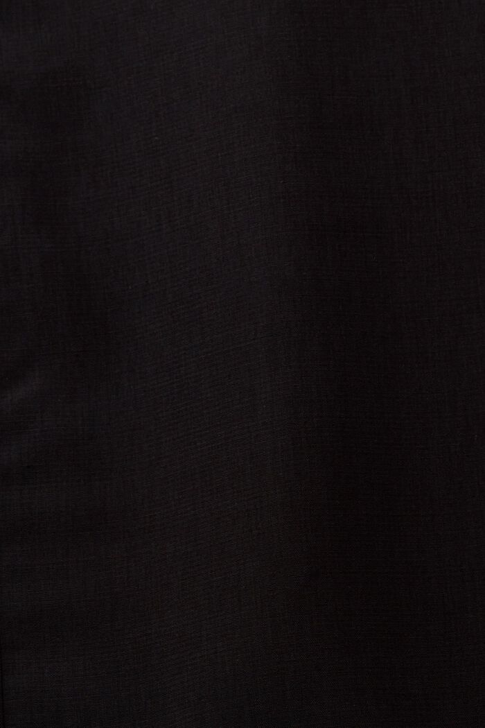 Blusa semitransparente, LENZING™ ECOVERO™, BLACK, detail image number 5