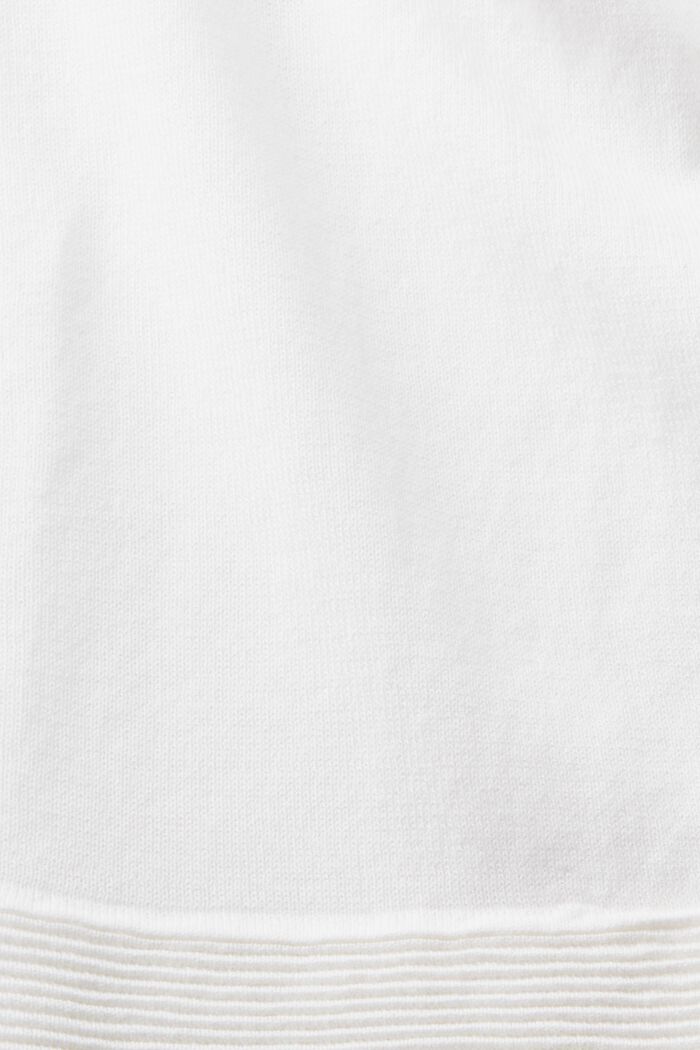 Chaqueta abierta de punto, OFF WHITE, detail image number 5