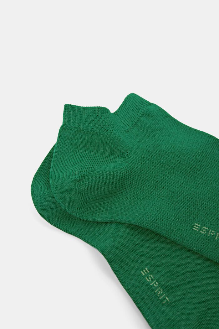 Pack de 2 pares de calcetines deportivos, mezcla de algodón ecológico, GRASS GREEN, detail image number 2