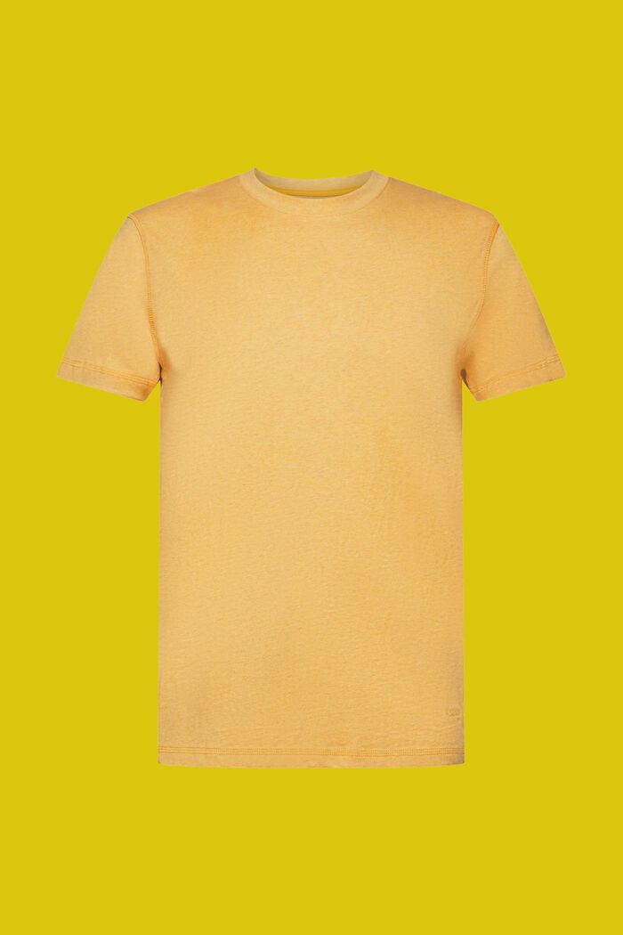 Camiseta de punto de algodón, SUNFLOWER YELLOW, detail image number 6