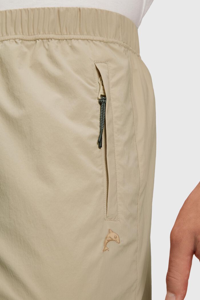 Pantalón deportivo con corte holgado, SAND, detail image number 3
