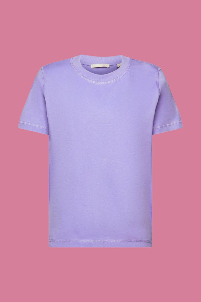Camiseta holgada, 100 % algodón, PURPLE, detail image number 7