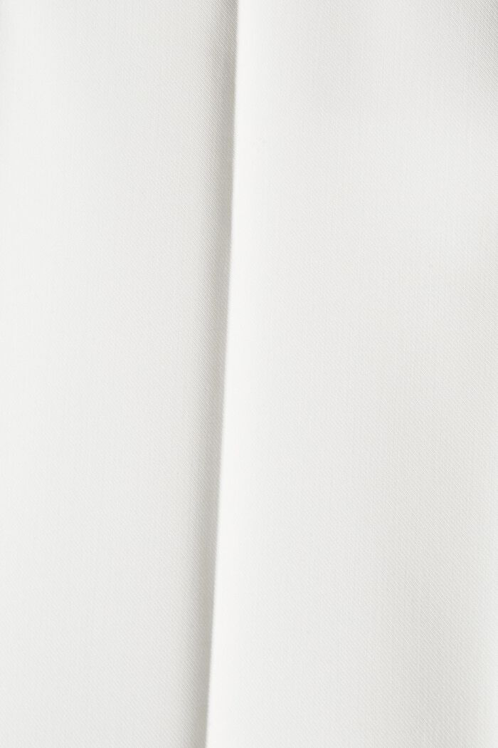 Pantalón con rayas de planchado, OFF WHITE, detail image number 4