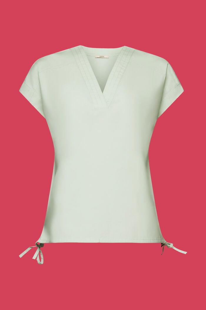 Blusa sin mangas, 100 % algodón, CITRUS GREEN, detail image number 5