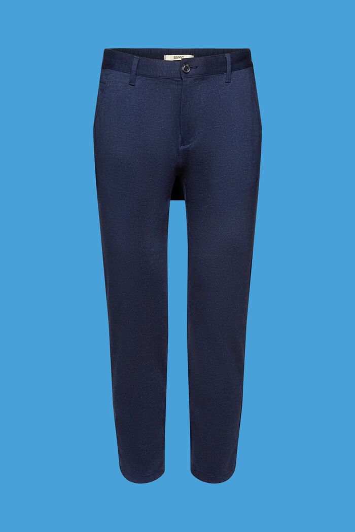 Pantalones deportivos elegantes, DARK BLUE, detail image number 6