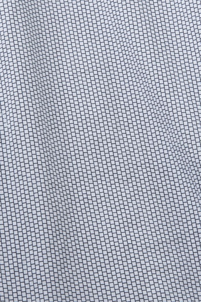 Camisa en popelina de algodón, NAVY, detail image number 4