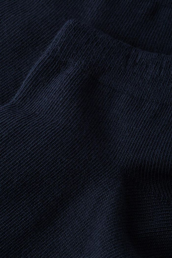Pack de cinco pares de calcetines cortos en mezcla de algodón, MARINE, detail image number 2