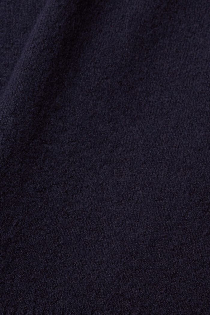 Jersey sin mangas en mezcla de lana, NAVY, detail image number 5