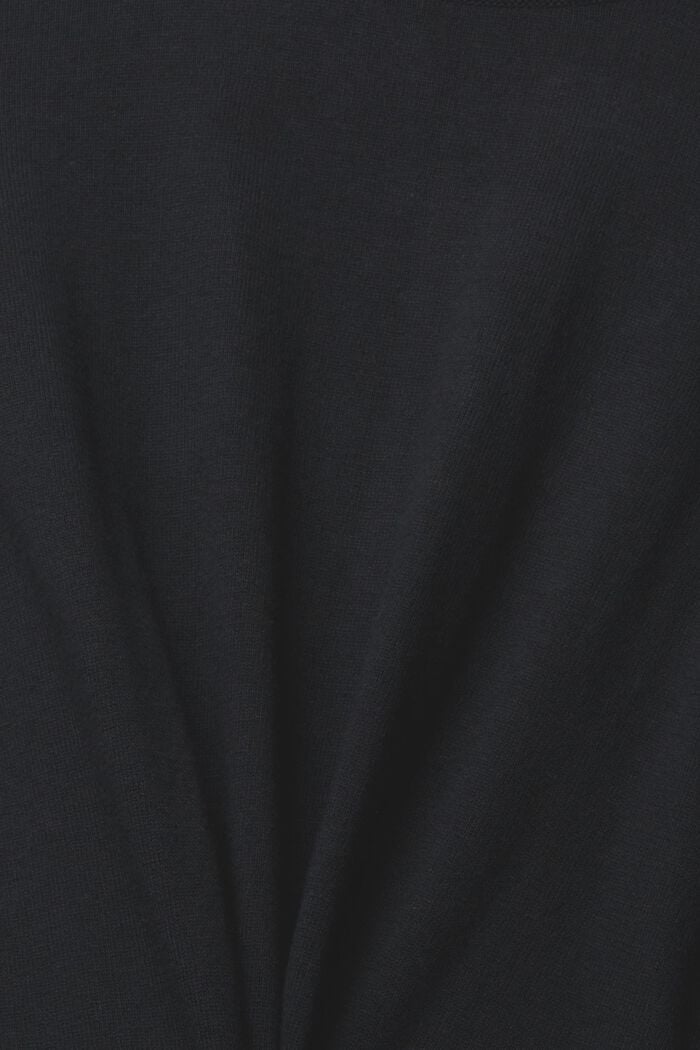 Jersey de punto, BLACK, detail image number 1