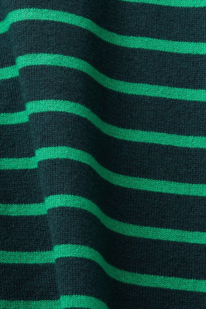 Jersey de cuello alto, EMERALD GREEN, detail image number 5
