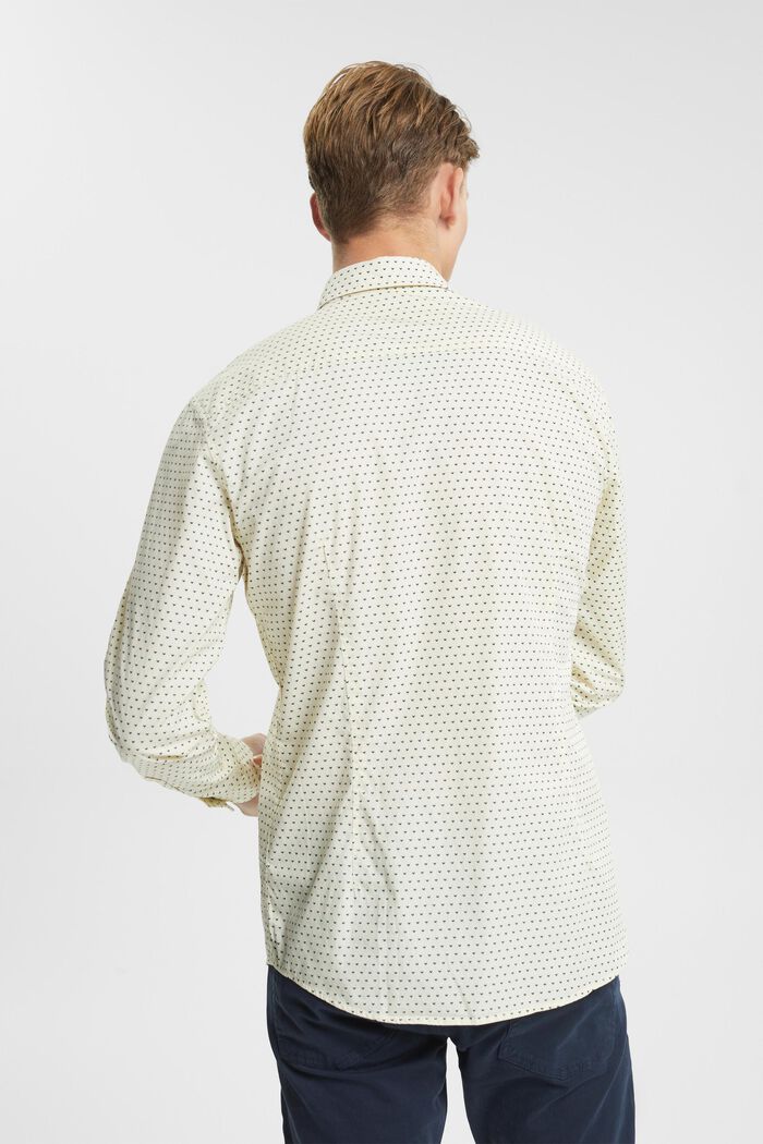 Camisa de corte ceñido con estampado de corazón, ICE, detail image number 3