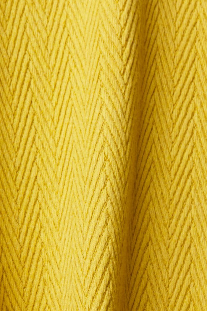 Jersey con diseño de espiga, DUSTY YELLOW, detail image number 5