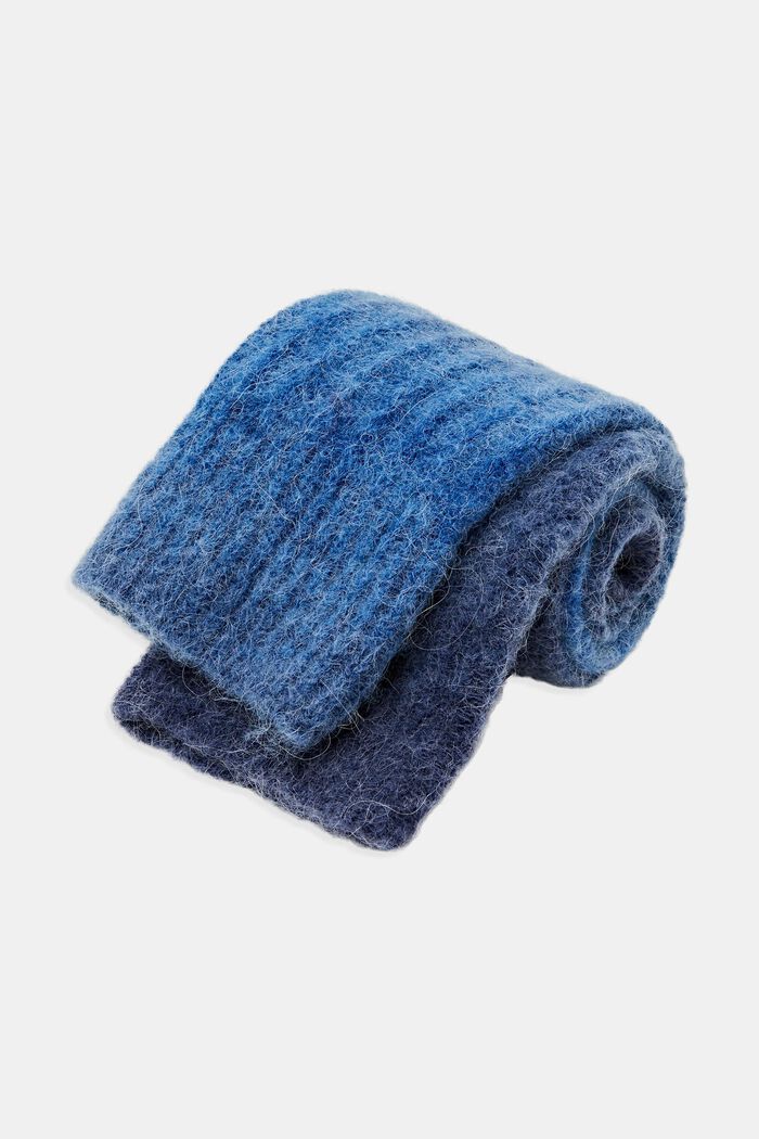 Calcetines en mezcla de lana y alpaca, BLUE, detail image number 1