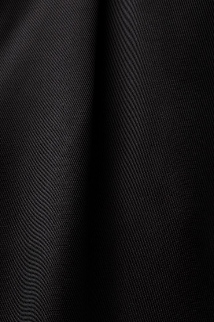 Pantalón cargo de satén con cinturón, BLACK, detail image number 5