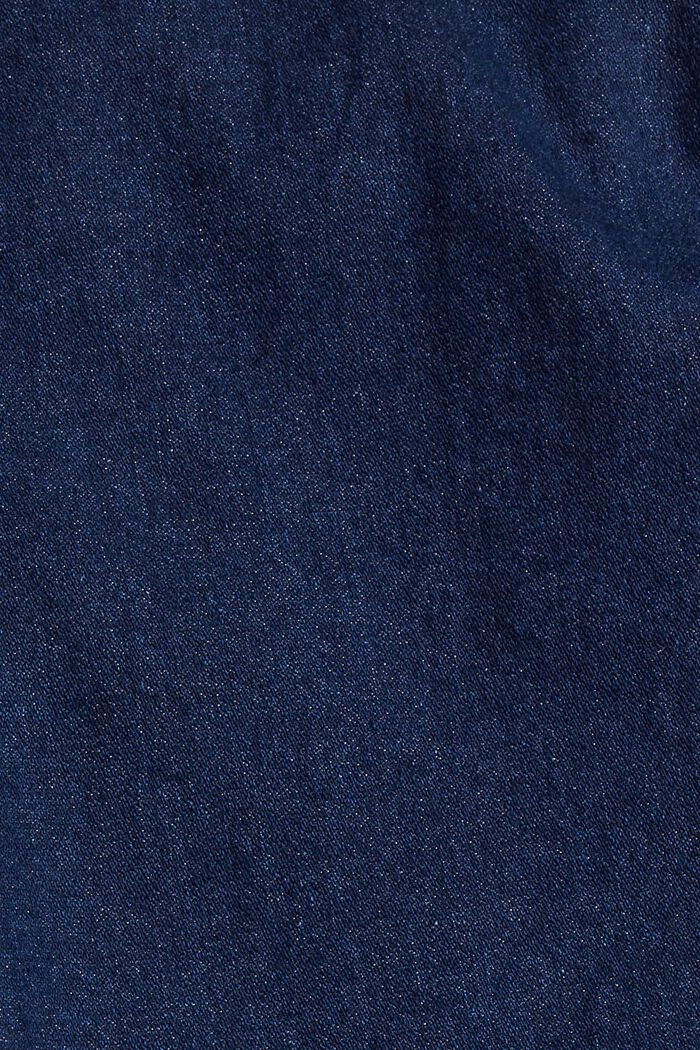 Vaqueros elásticos de algodón, BLUE RINSE, detail image number 4
