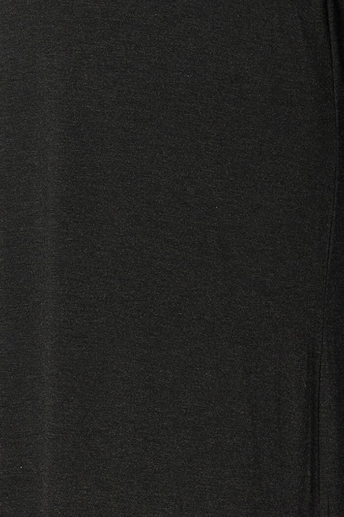 Vestido de jersey confeccionado en viscosa LENZING™ ECOVERO™, ANTHRACITE MELANGE, detail image number 5