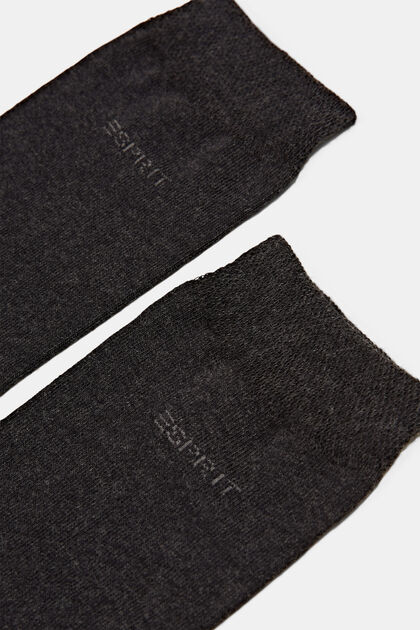 Pack de dos pares de calcetines realizados en mezcla de algodón ecológico