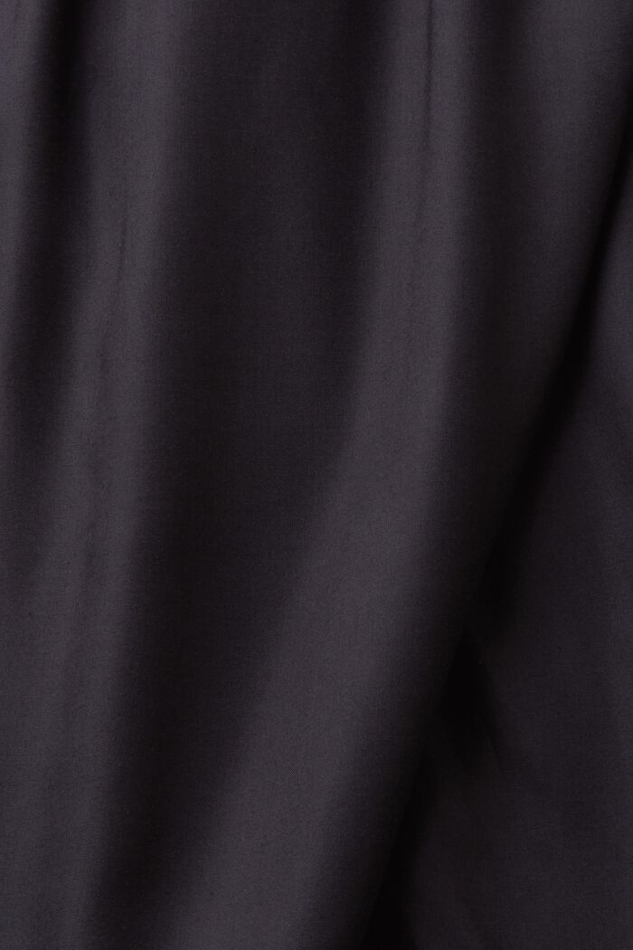 Vestido midi de tubo fruncido, BLACK, detail image number 5