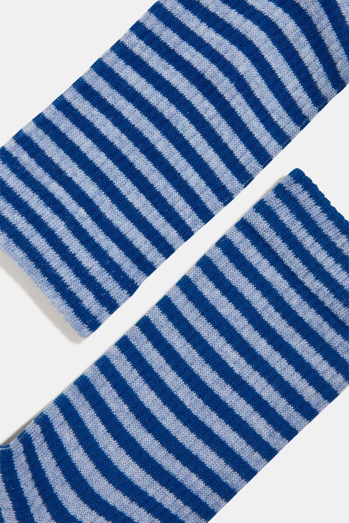 Pack de dos pares de calcetines con diseño a rayas, JEANS, detail image number 1