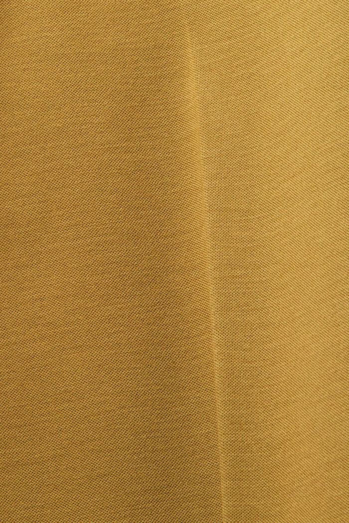 Pantalón de corte recto confeccionados con jersey de punto, OLIVE, detail image number 6
