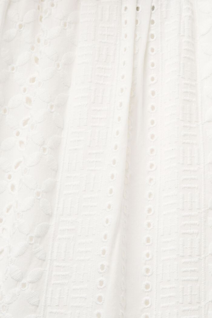 Falda bordada, LENZING™ ECOVERO™, WHITE, detail image number 6
