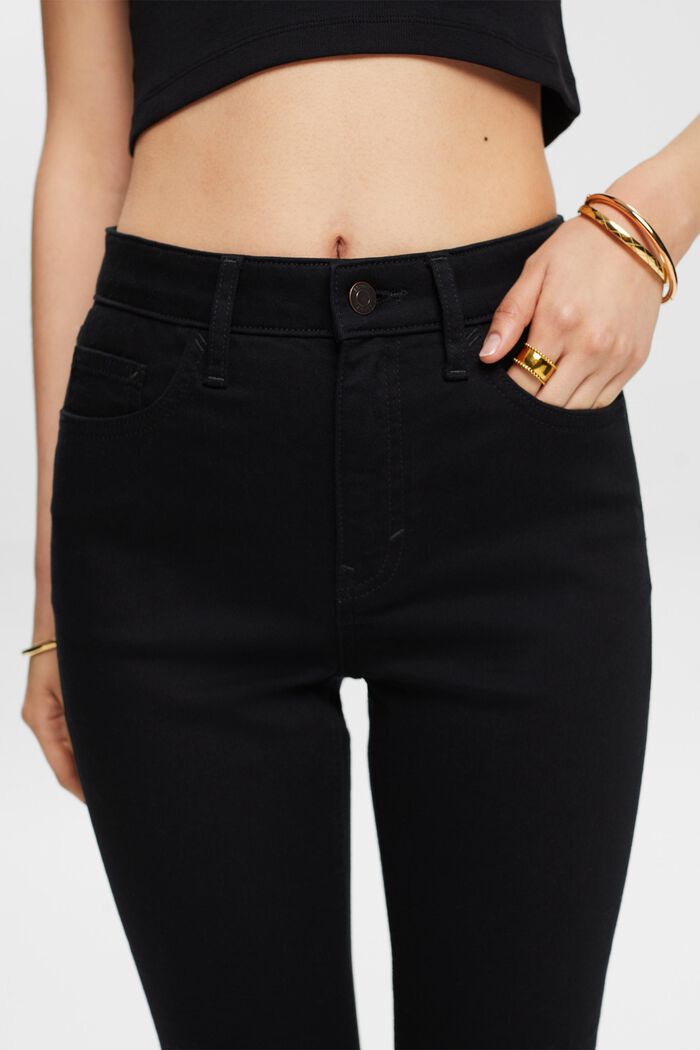 Jeans high-rise skinny, BLACK RINSE, detail image number 4
