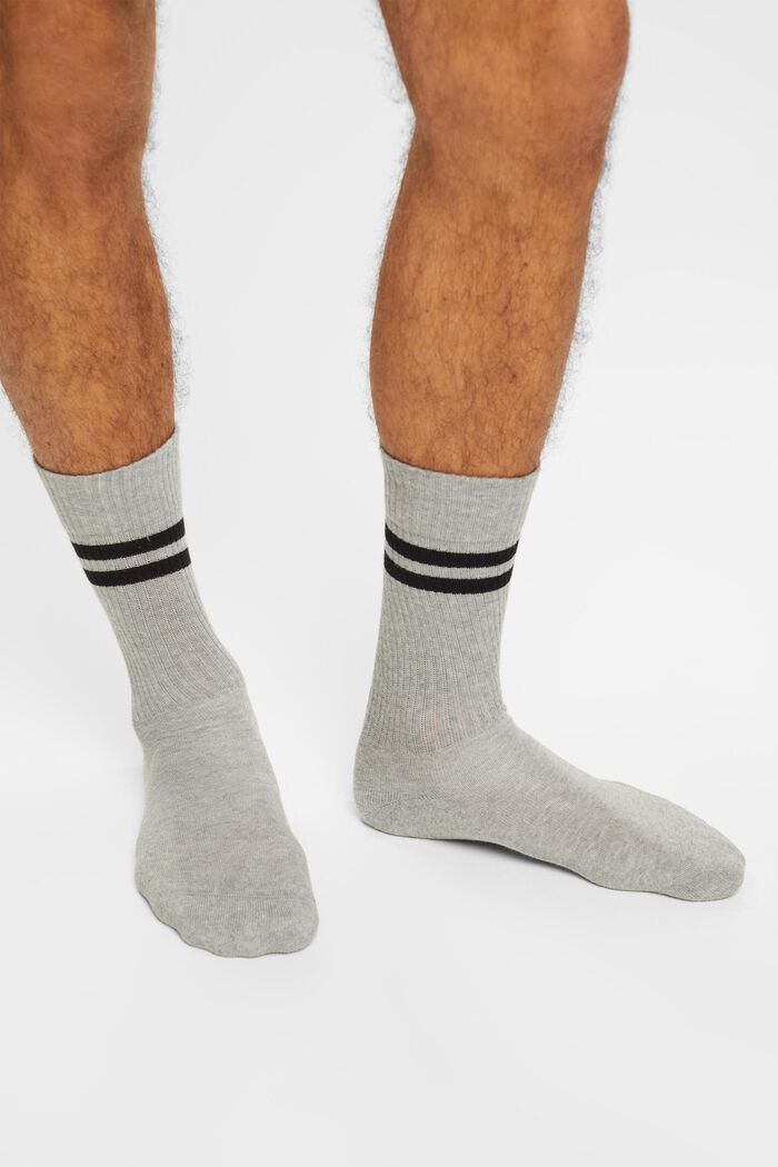 Pack de 2 pares de calcetines de tenis en algodón ecológico