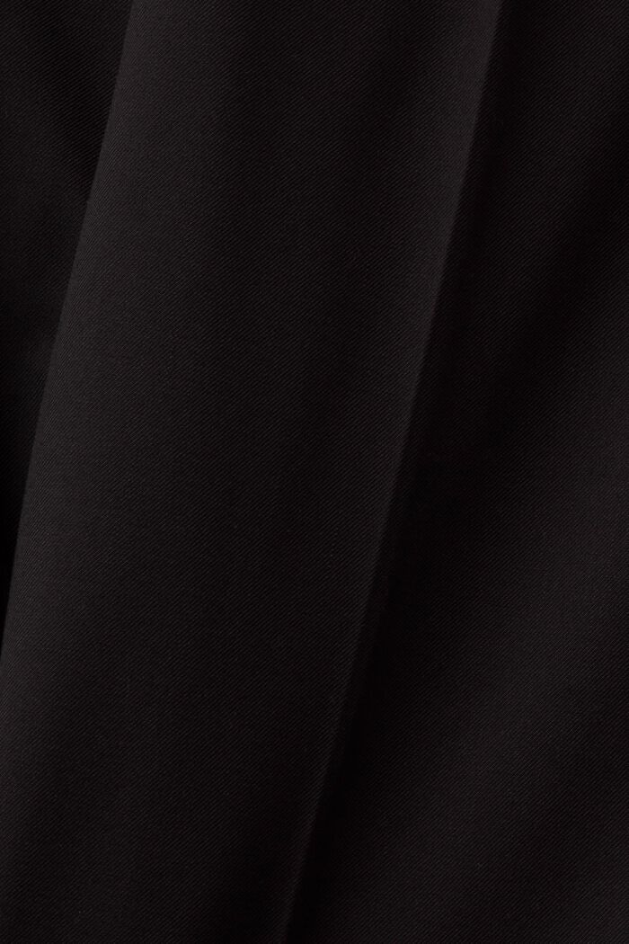 Pantalón de tiro alto con perneras anchas, BLACK, detail image number 5