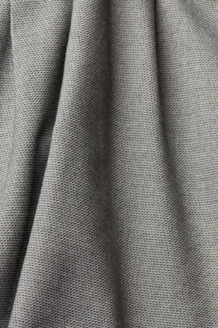 Minifalda de tweed, GUNMETAL, detail image number 6