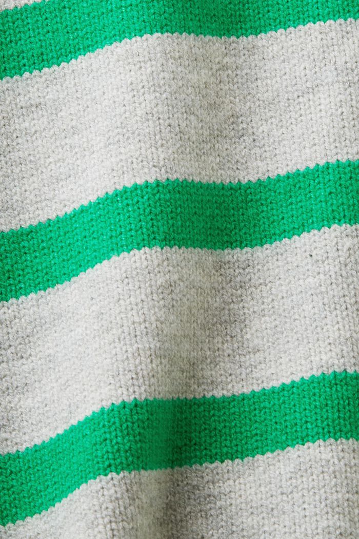 Jersey estilo sudadera con capucha, LIGHT GREY/GREEN, detail image number 5