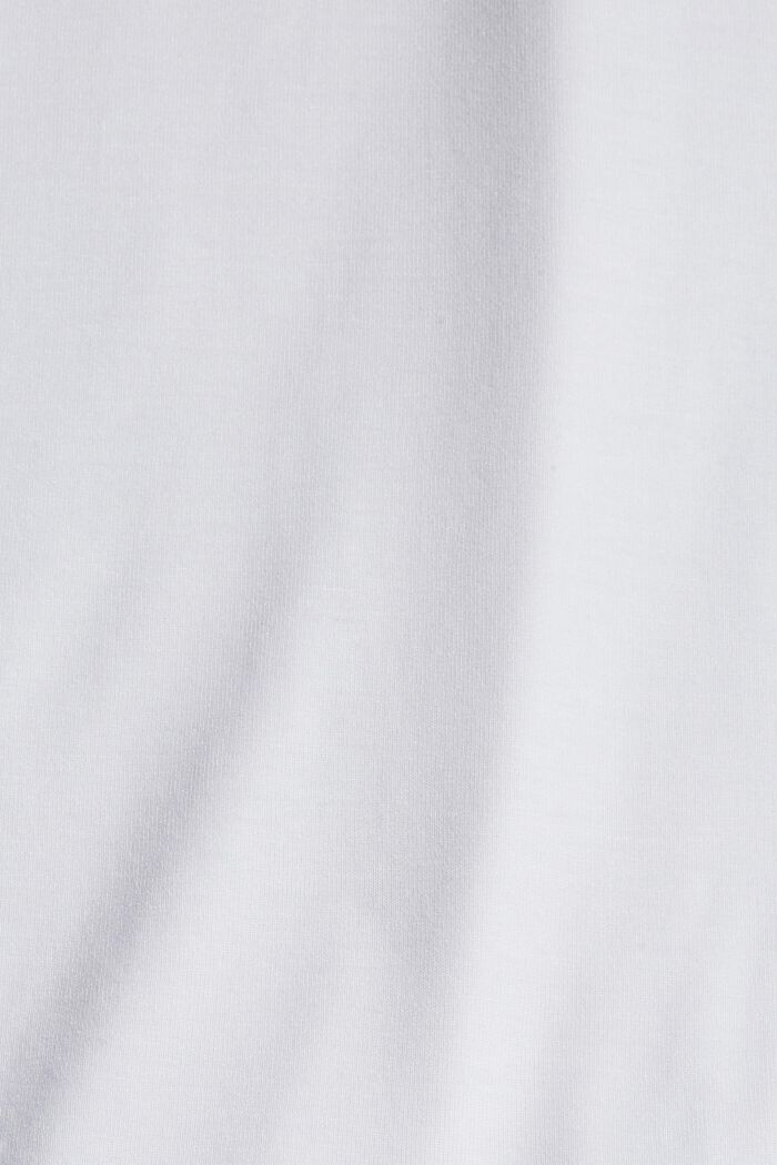 Camiseta de LENZING™ ECOVERO™ con mensaje, WHITE, detail image number 4