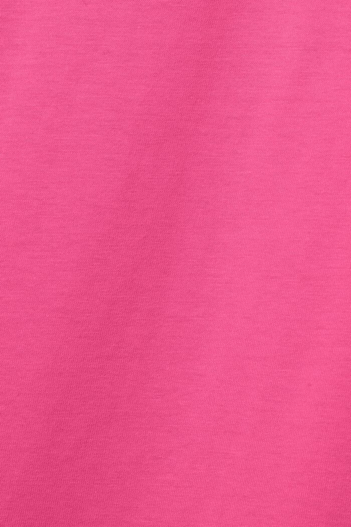 Sudadera unisex de felpa de algodón con logotipo, PINK FUCHSIA, detail image number 7