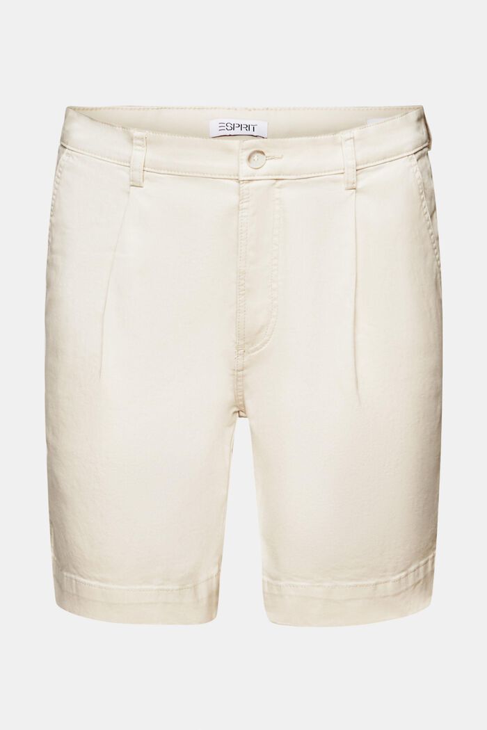 Shorts chinos de algodón, LIGHT BEIGE, detail image number 7