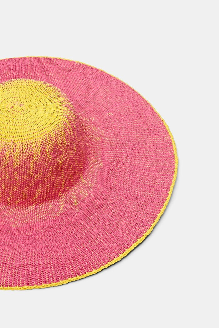 Sombrero bicolor con efecto degradado, PINK FUCHSIA, detail image number 1
