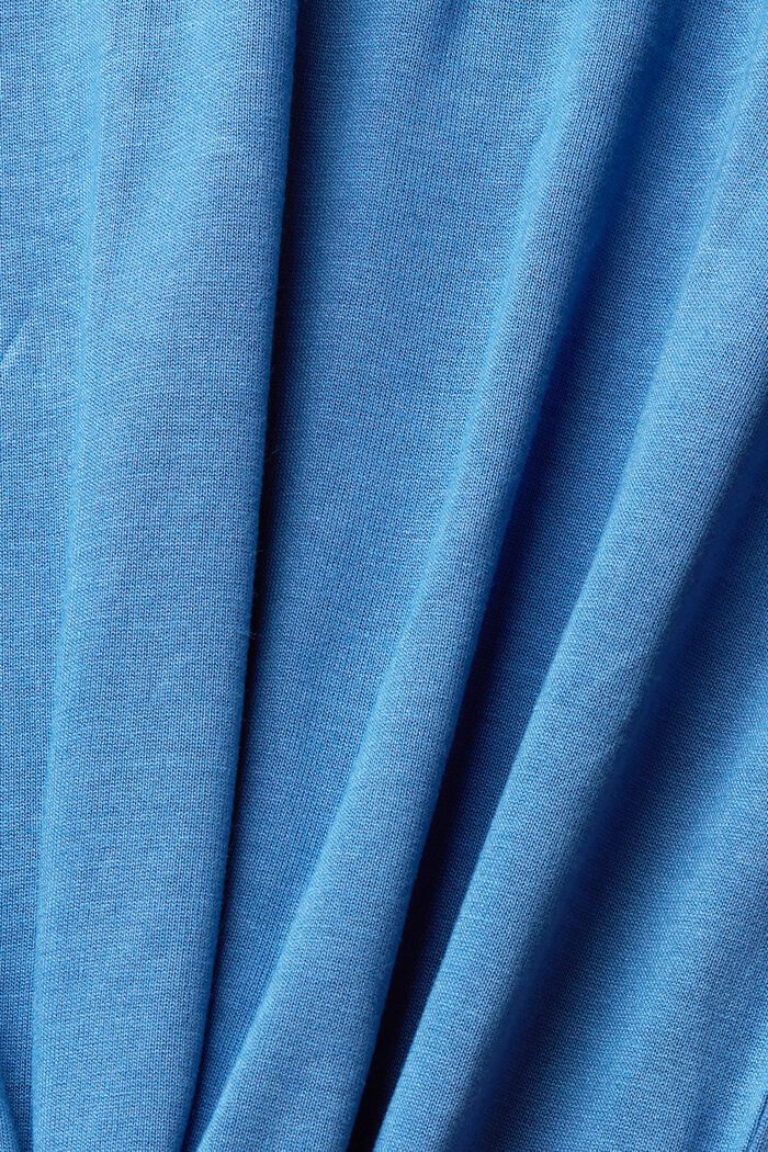Camiseta de manga larga con botones, LENZING™ ECOVERO™, BLUE, detail image number 1