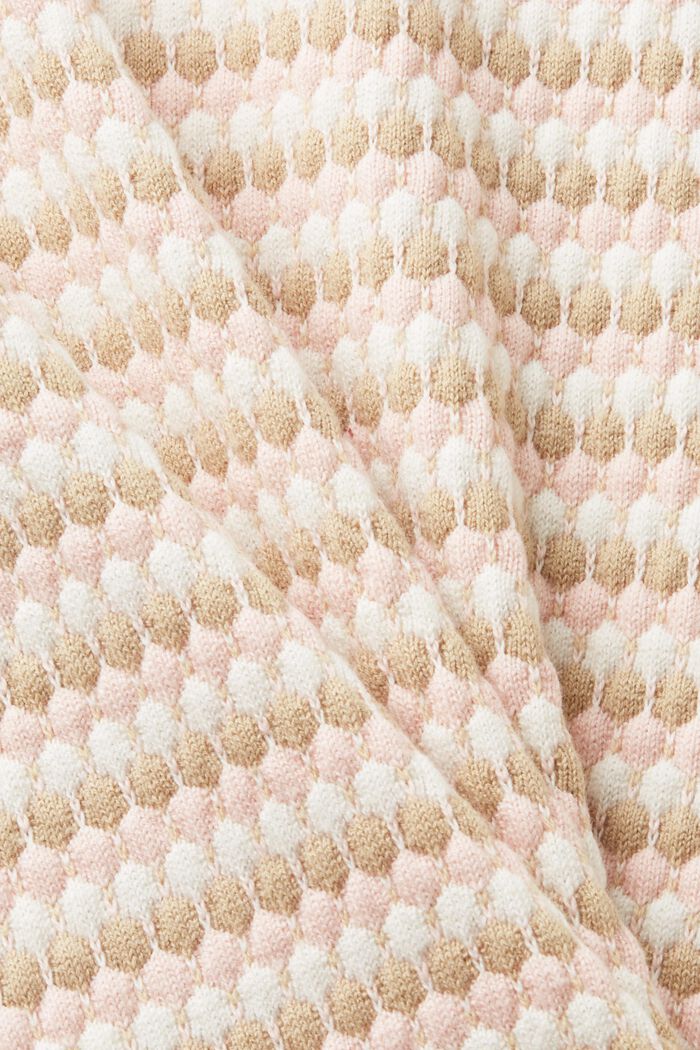 Jersey multicolor, mezcla de algodón, SAND, detail image number 4