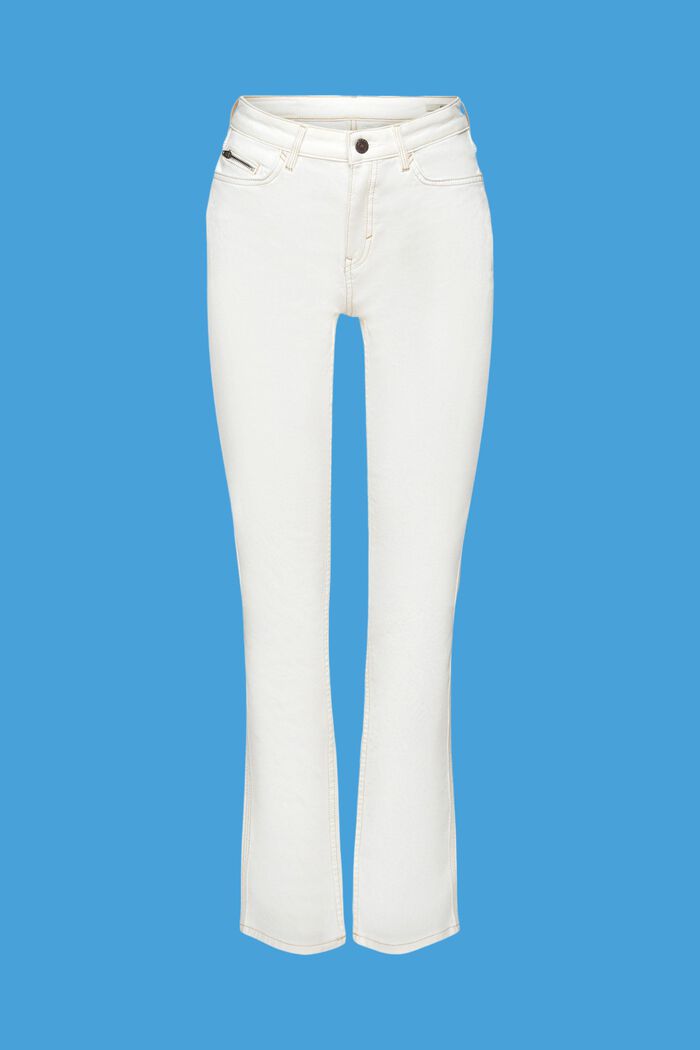 Jeans high-rise straight leg, OFF WHITE, detail image number 6