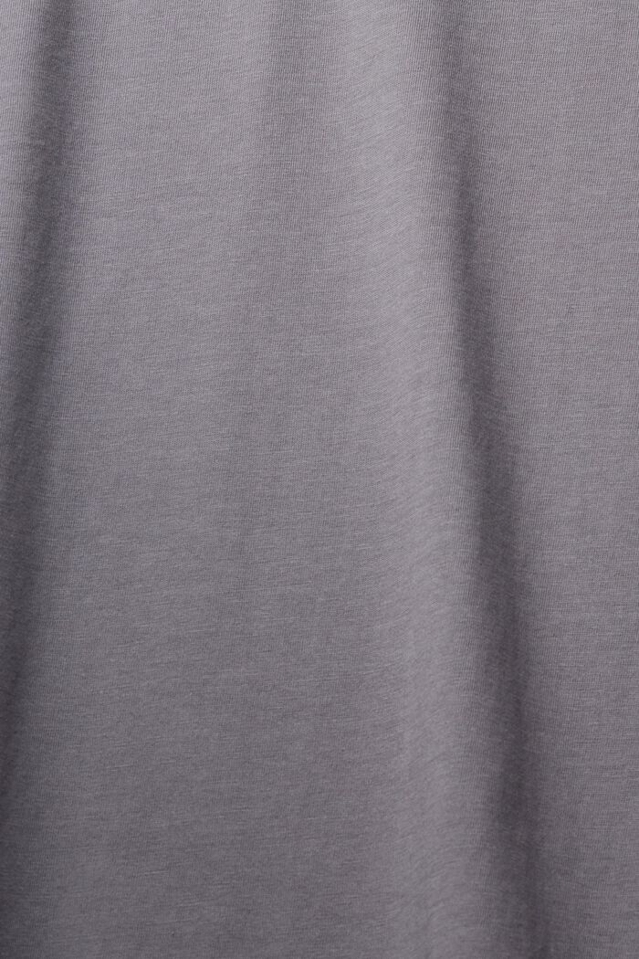 Camiseta de tejido jersey, 100% algodón, DARK GREY, detail image number 1