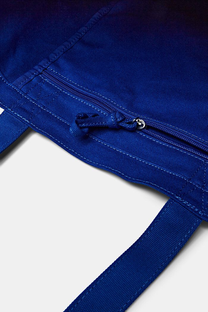 Bolso de mano de lona con logotipo, BRIGHT BLUE, detail image number 3