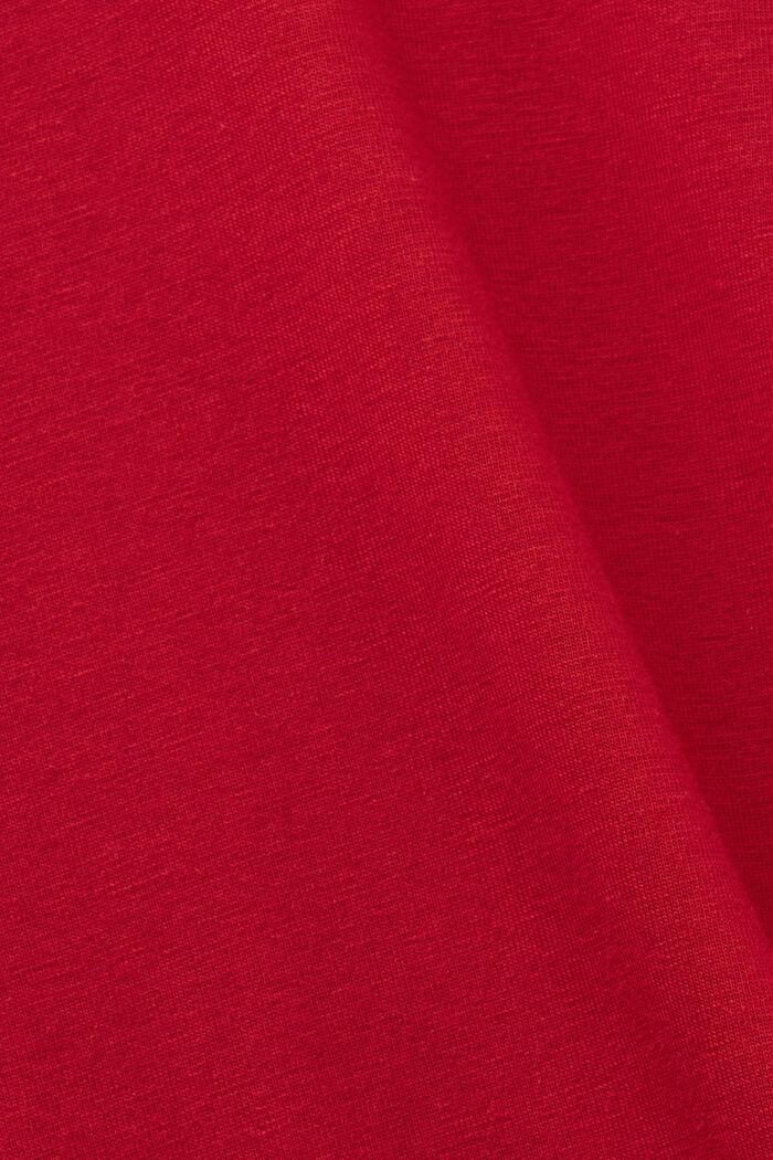 Pijama largo de tejido jersey, NEW RED, detail image number 4
