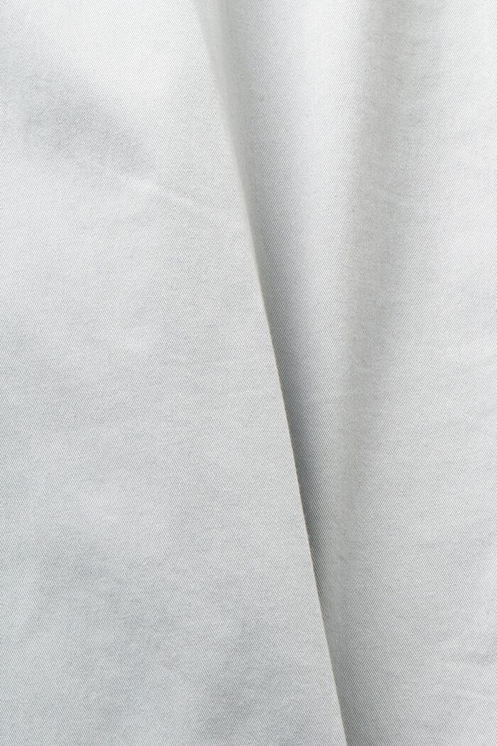 Pantalón chino elástico de algodón, MEDIUM GREY, detail image number 4
